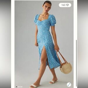 Reformation Lacey Marie Floral Midi Dress